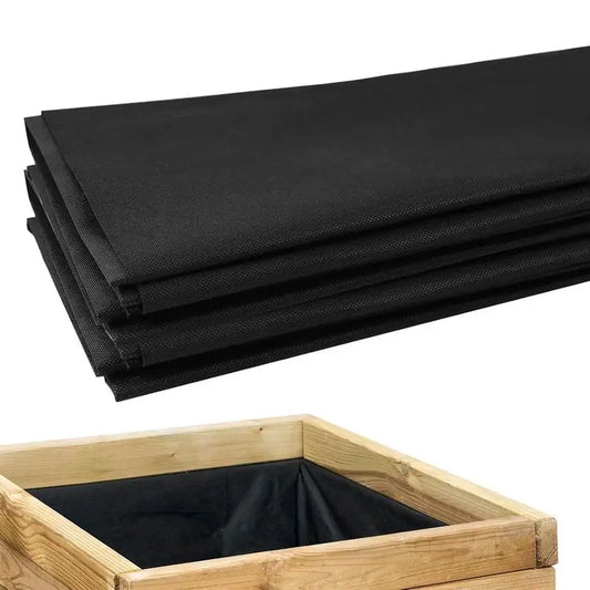 Garden Bed Liner Landscape Soil Blocker Mat Ground Cover Soil Block Gardening Mat Garden Cloth For Driveway Road French Drain